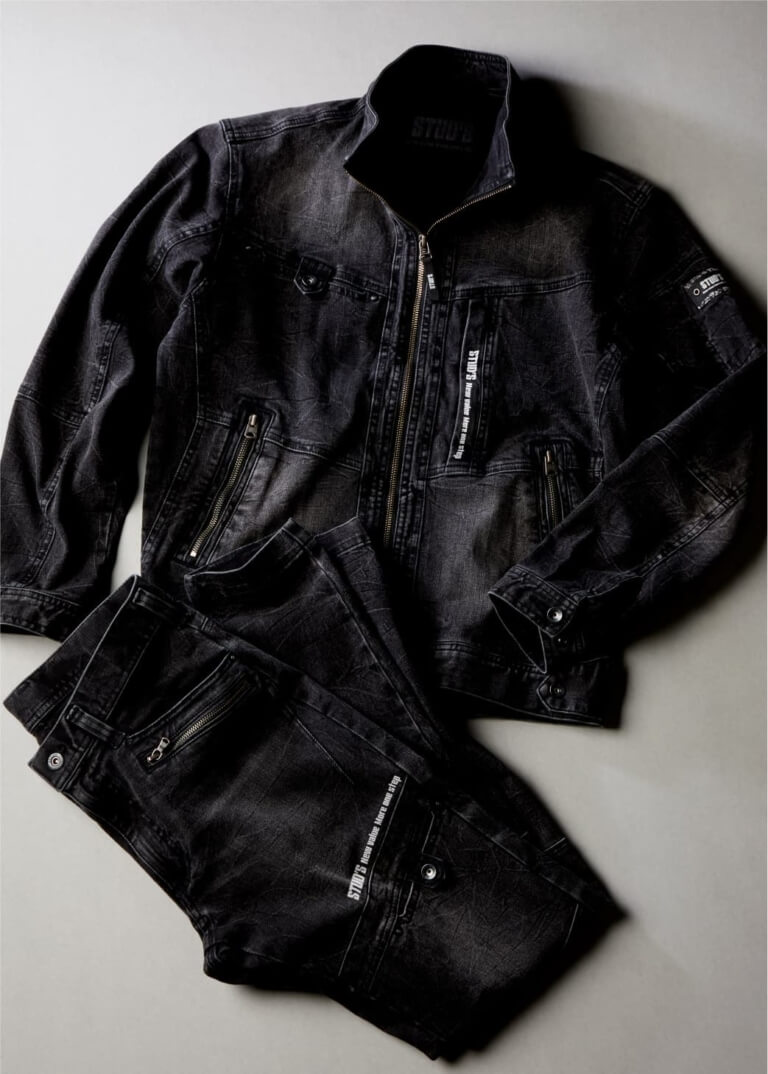 デニム作業服の色落ちと耐久性の特徴