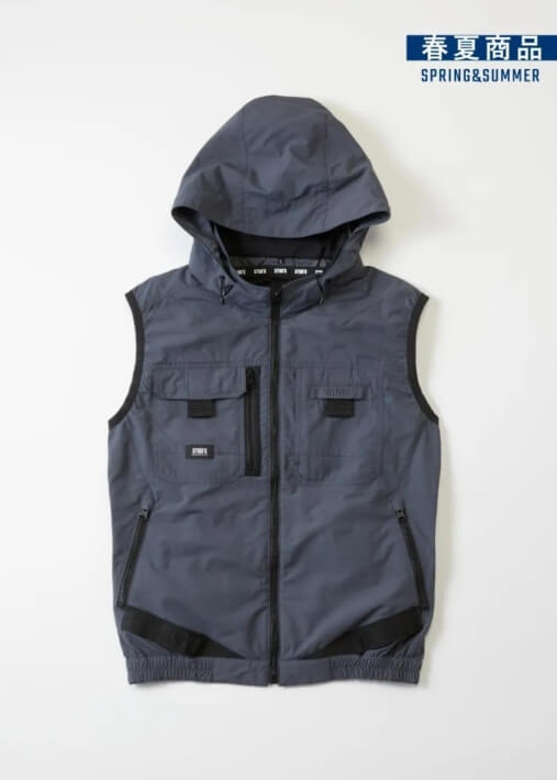 ミリタリー系の空調機能付き作業服の傾向