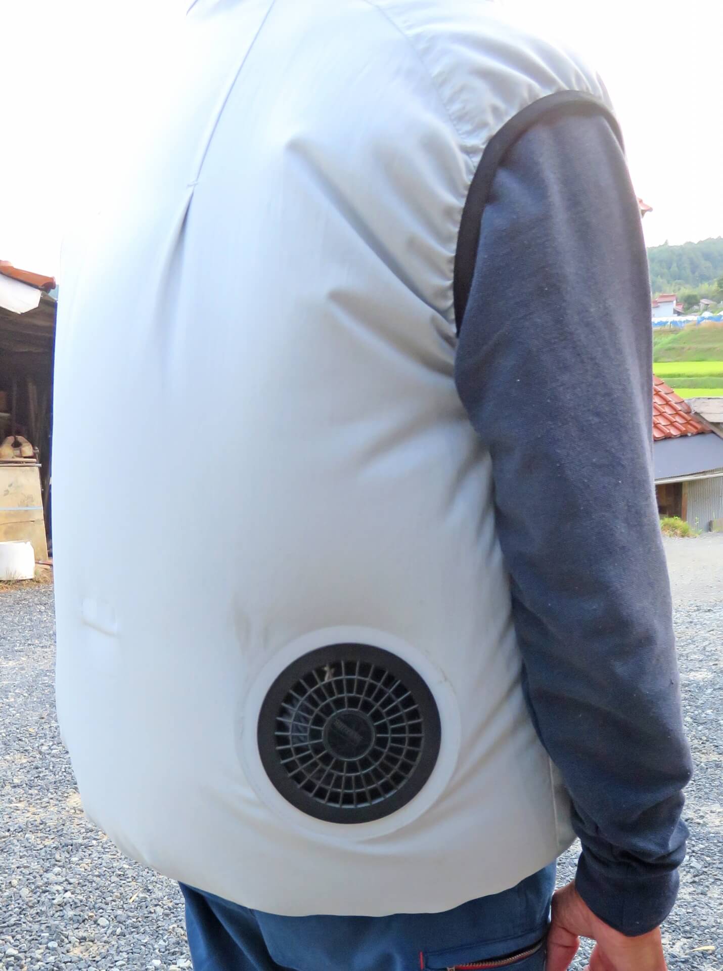 ガッチリとした体型に合うメンズ空調服のサイズ選び